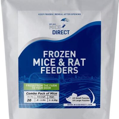 frozen mice and rat feeders