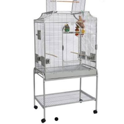 RC Amazons II parrot cage with spacious design and secure metal bars for medium to large parrots