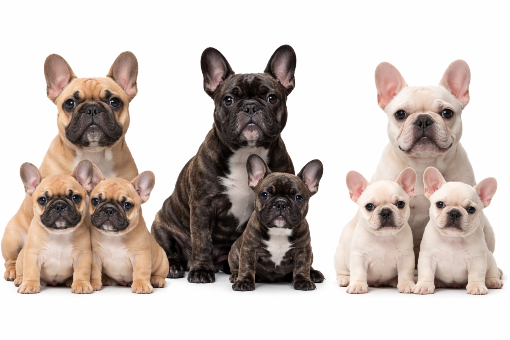 High-quality image of a Bulldog dog with its muscular build, wrinkled face, and signature pushed-in nose.